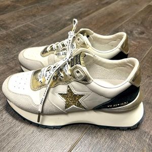 Vintage Havana, the Major Star Glitter Suede Retro size 8